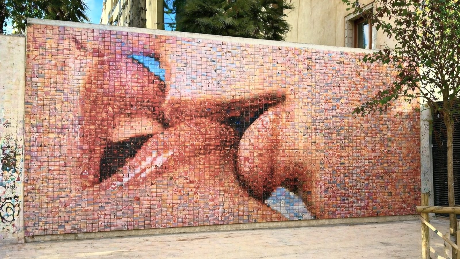 Barcelona-art-beso