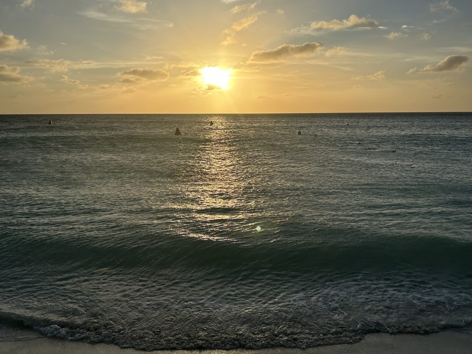 Aruba-Zonsondergang